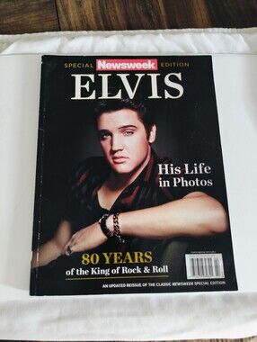 Elvis Newsweek Magazine Special Edition His Life In Photos 80 Years Of The King